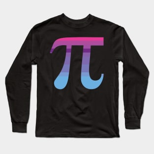 Pi symbol vintage design and color Long Sleeve T-Shirt